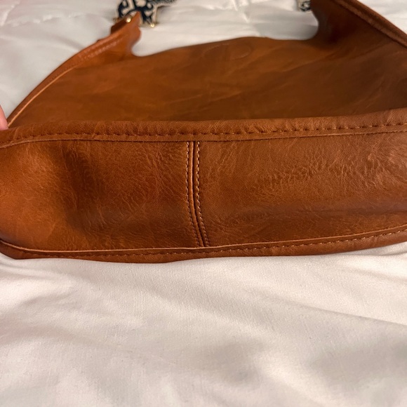 Vegan Leather Social Threads Messenger Bag - Picture 3 of 6